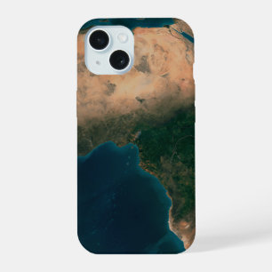 Full Earth From Space Above The African Continent. iPhone 15 Case