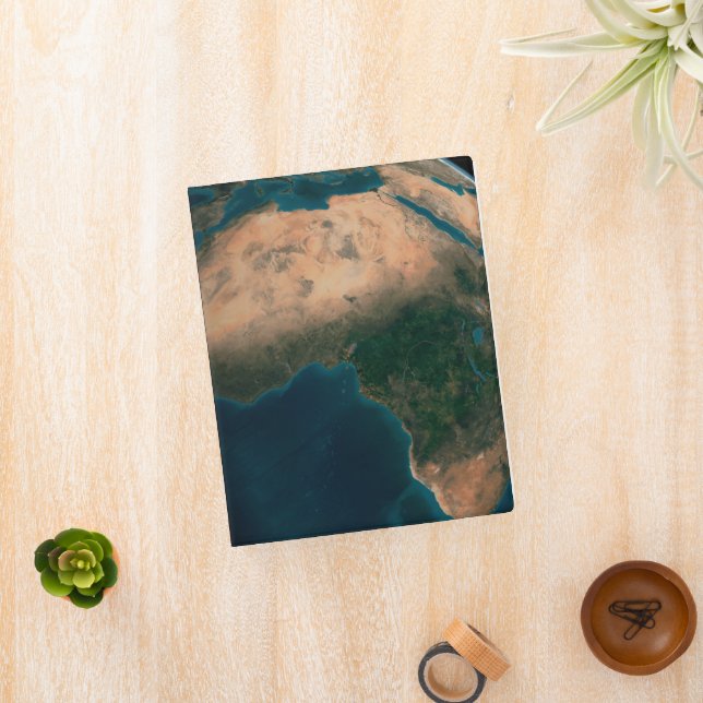 Full Earth From Space Above The African Continent. Mini Binder (InSitu)