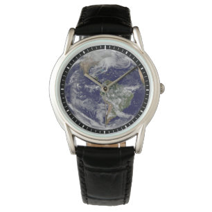 Full Earth Showing A Powerful Winter Storm. Watch