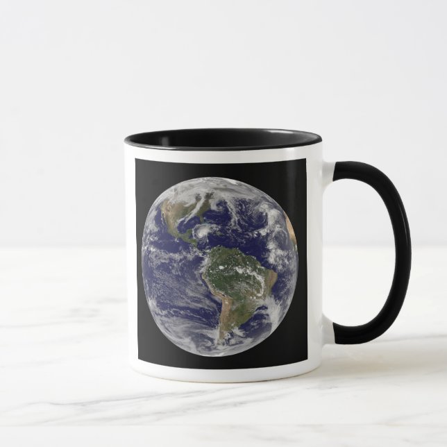 Full Earth showing Hurricane Paloma Mug (Right)