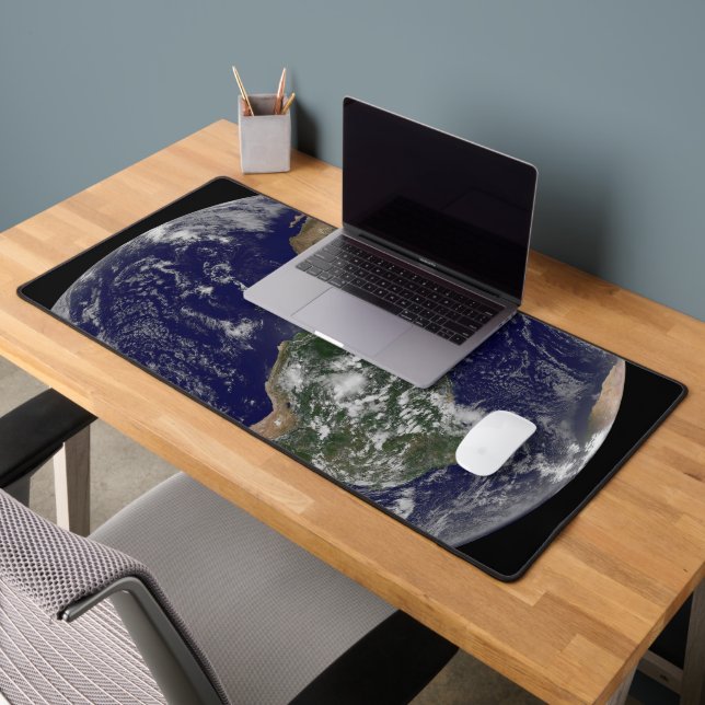Full Earth Showing Low Pressure Systems. Desk Mat (Office 2)