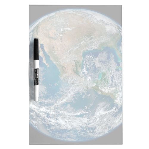 Full Earth Showing North America And Mexico Dry Erase Board