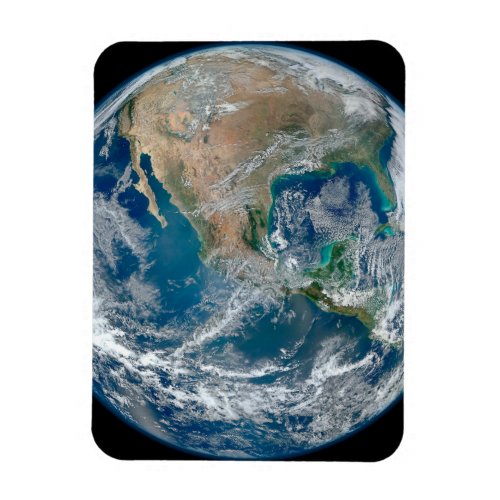 Full Earth Showing North America And Mexico Magnet