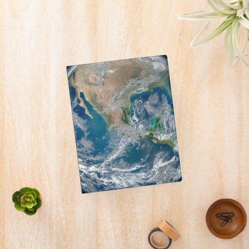 Full Earth Showing North America And Mexico Mini Binder