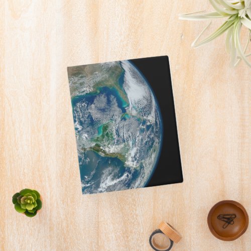 Full Earth Showing North America And Mexico Mini Binder