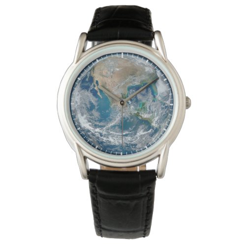 Full Earth Showing North America And Mexico Watch