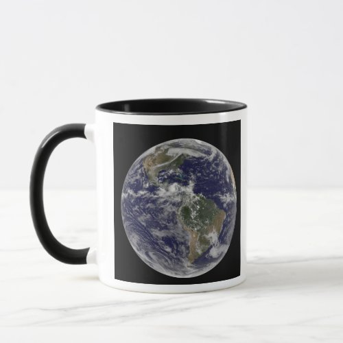 Full Earth showing North America and South Amer 3 Mug