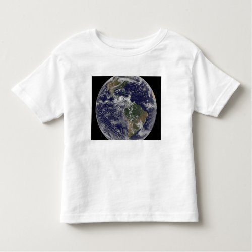 Full Earth showing North America and South Amer 3 Toddler T_shirt
