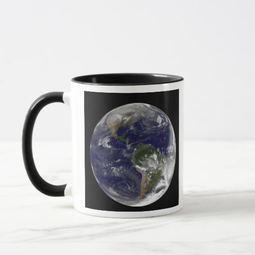 Full Earth showing North America and South Amer 5 Mug