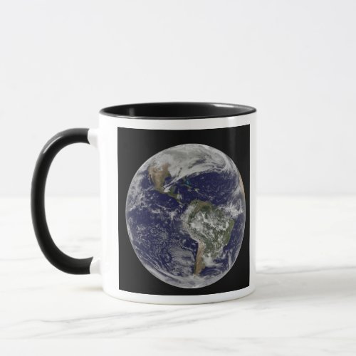 Full Earth showing North America and South Amer 6 Mug