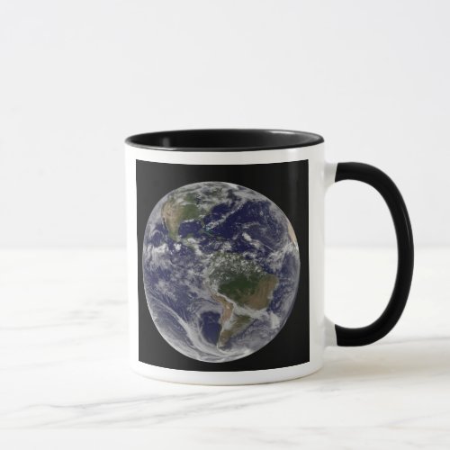 Full Earth showing North America and South Amer Mug