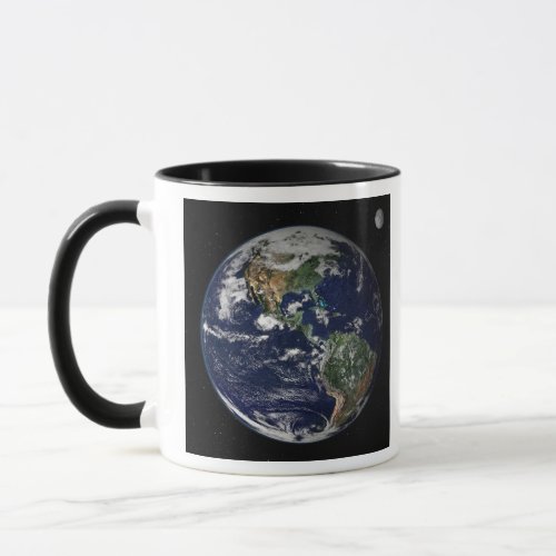 Full Earth showing North and South America Mug