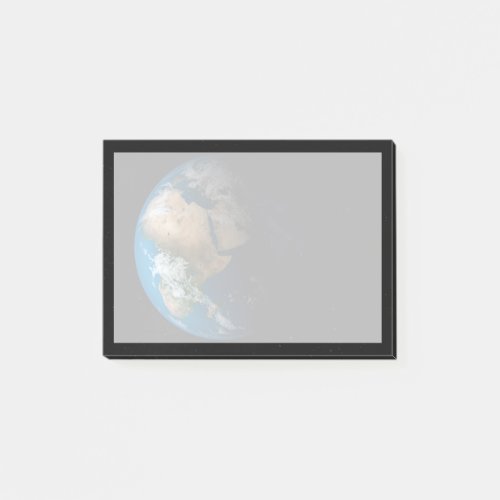 Full Earth Showing Simulated Clouds Over Africa Post_it Notes