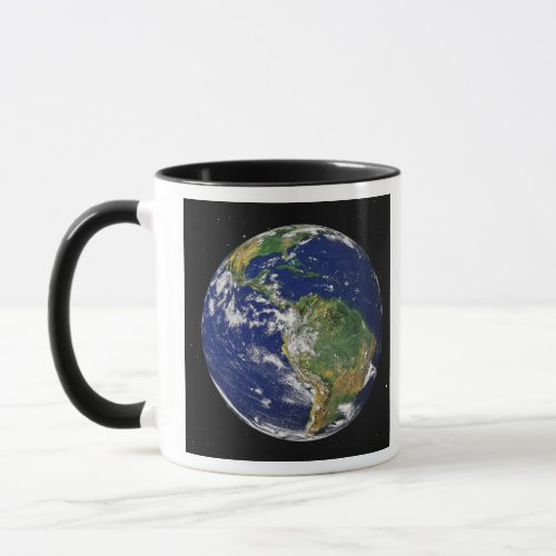 Full Earth showing South America 2 Mug