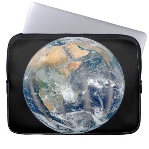 Full Earth Showing The Eastern Hemisphere Laptop Sleeve