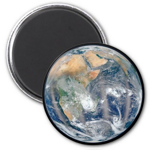 Full Earth Showing The Eastern Hemisphere Magnet