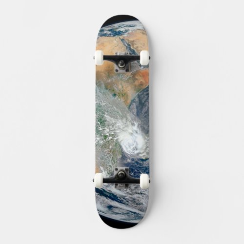 Full Earth Showing The Eastern Hemisphere Skateboard