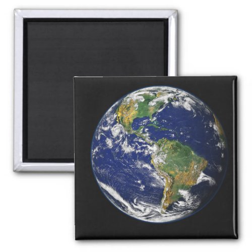Full Earth showing the western hemisphere Magnet