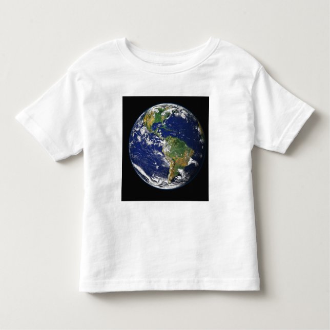 Full Earth showing the western hemisphere Toddler T-shirt (Front)