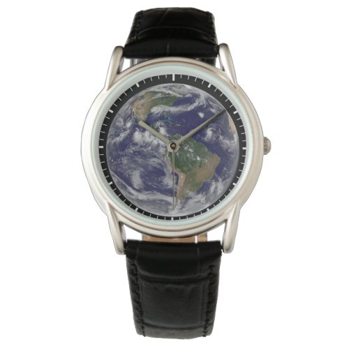 Full Earth Showing Various Tropical Storm Systems Watch