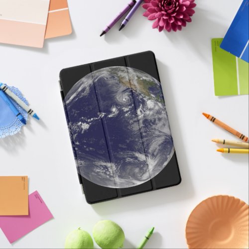 Full Earth Showing Various Tropical Storms iPad Air Cover