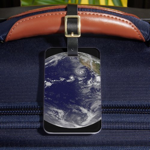 Full Earth Showing Various Tropical Storms Luggage Tag
