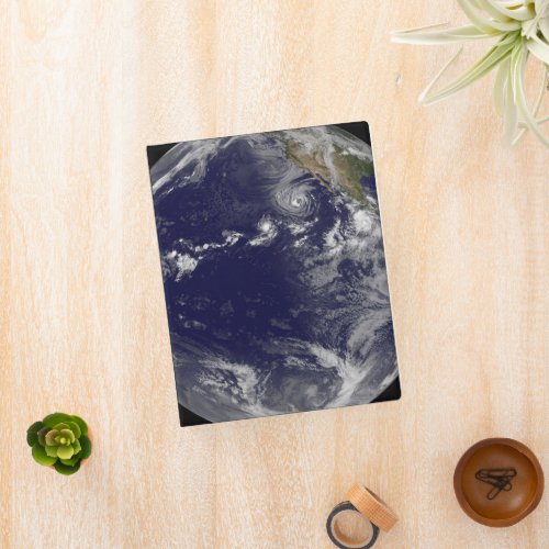 Full Earth Showing Various Tropical Storms Mini Binder