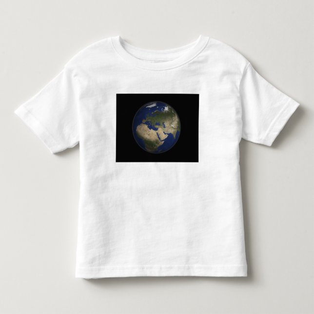 Full Earth view of Africa, Europe, and Middle E Toddler T-shirt (Front)