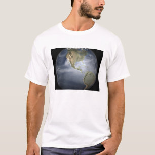Full Earth view showing water vapor T-Shirt