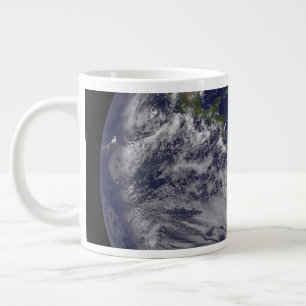 Full Earth With Hurricane Irene On East Coast. Giant Coffee Mug