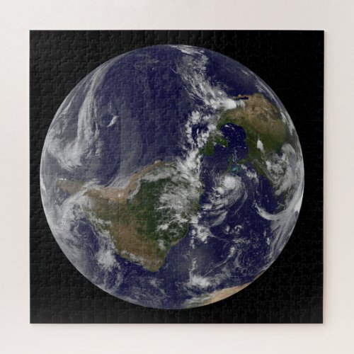 Full Earth With Hurricane Irene Over The Bahamas Jigsaw Puzzle