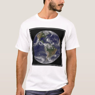 Full Earth With Hurricane Irene Over The Bahamas. T-Shirt