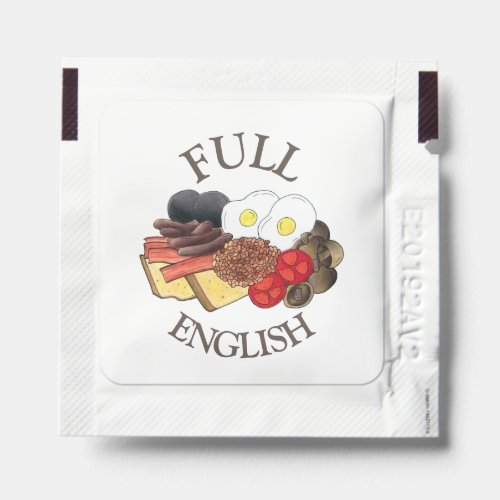 Full English Breakfast UK British Food Cuisine Hand Sanitizer Packet