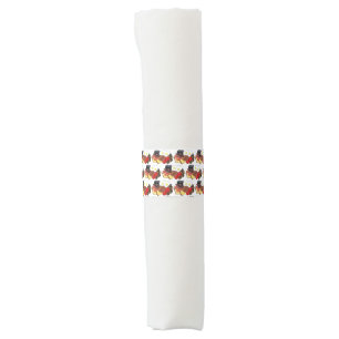 Full English Breakfast UK British Food Cuisine Napkin Bands