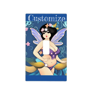 Full-figure Fairy Goddess Thunder_Cove Light Switch Cover
