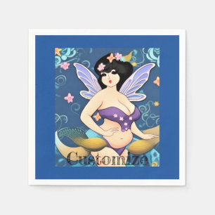 Full-figure Fairy Goddess Thunder_Cove Napkins