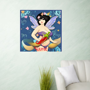Full-figure Fairy Goddess Thunder_Cove Wall Decal
