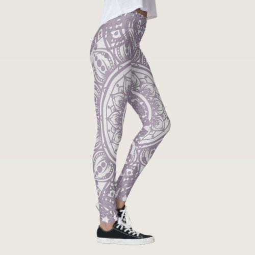 Full graphic Mandala trendy color for Yoga and Zen Leggings