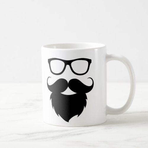 Full Grown Funny Beard Man Coffee Mug