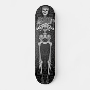 Full Length Skeleton: Custom Skateboard