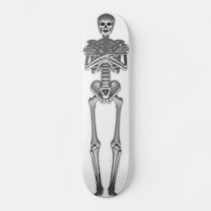 Full Length Skeleton: Custom Skateboard Deck
