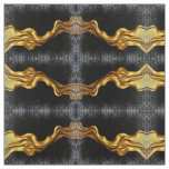 Full Liquid Gold Swirl Pattern Designer Home Fabri Fabric