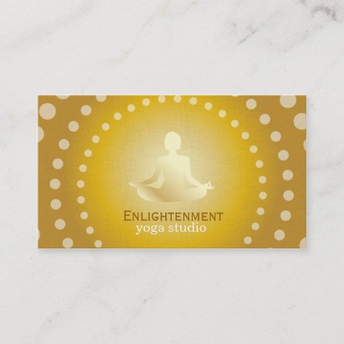 Full Lotus gold Business Card