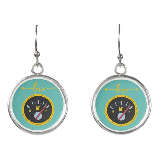 full love earrings (Front)