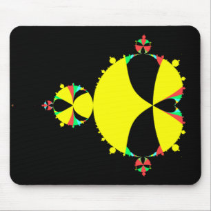 Full Mandelbrot Fractal Colorful Pop Art Mouse Pad