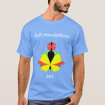 Full mandelbrot set pop art style T-Shirt