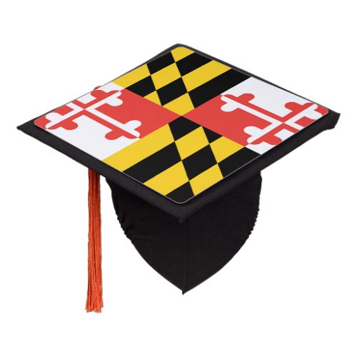 Full Maryland Flag Tassel Topper