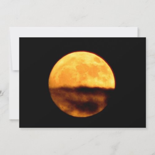 Full Moon Personalized Invitation