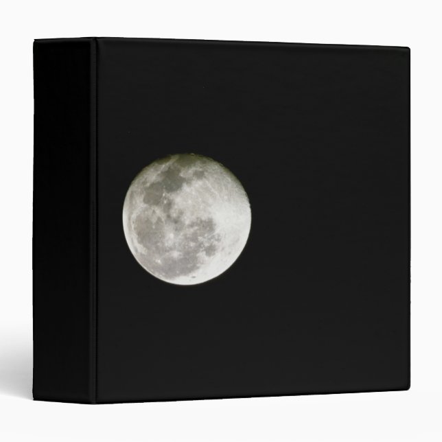 Full Moon 3 Ring Binder (Front/Spine)