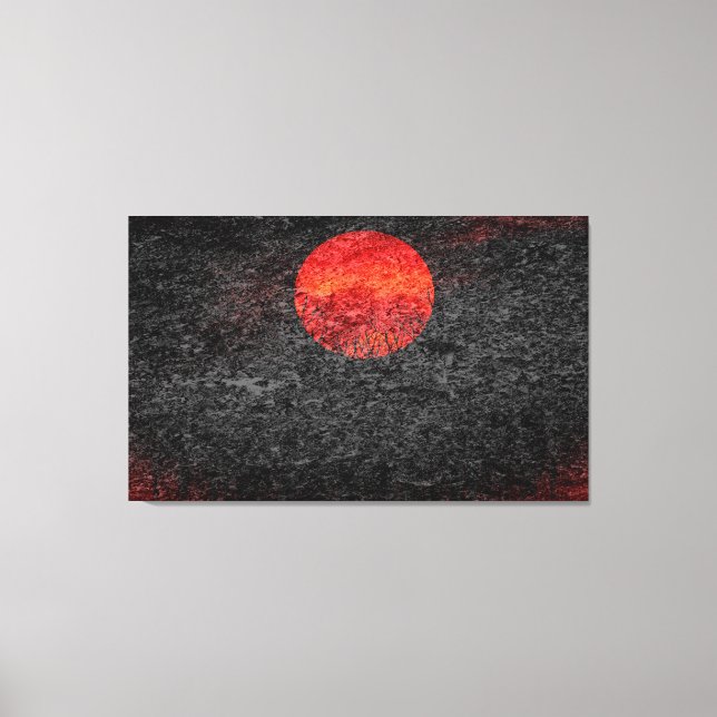 Full Moon #5 Canvas Print (Front)